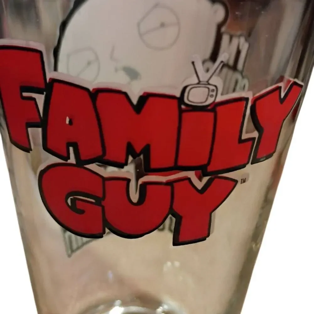 Family Guy Pint Beer Glass with Stewie Funny